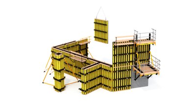 ENKOFORM V-100 Egurrezko habedun enkofratua