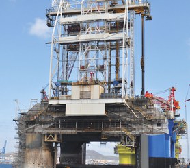 Petrolio Plataformen Mantentze lanak, Kanaria Handia, Espainia