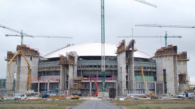 Buesa Arena erabilera askoko gunearen birmoldaketa, Gasteiz, Espainia