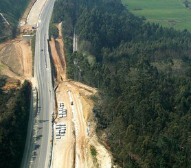 A-8 Kantauriko Autobia. Ballota-Cadavedo zatia, Espainia