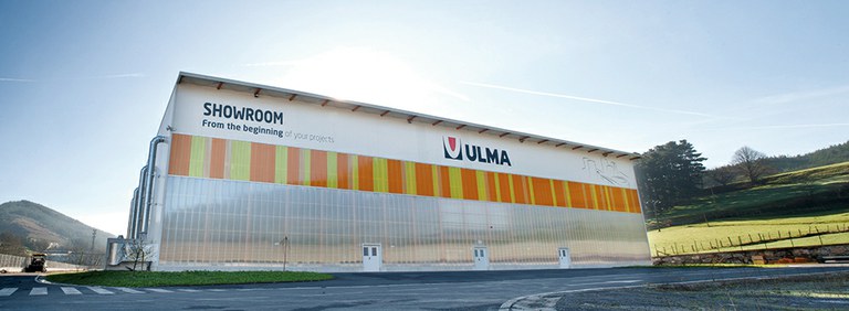 ULMA Constructionen  Showroom-a, egoitza zentralean