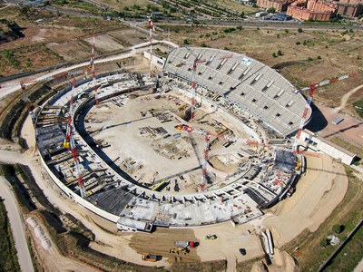 Madrileko Wanda Metropolitano estadio inauguratu berrian parte hartu du  ULMAk