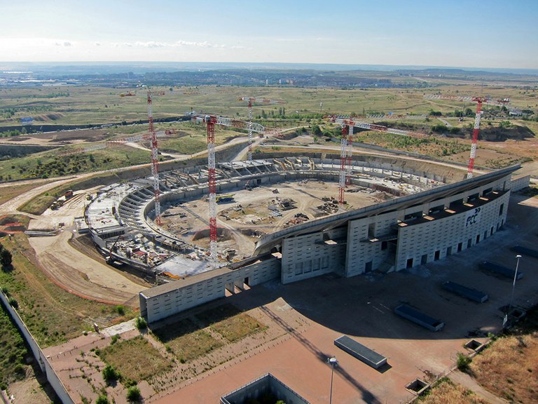 Madrileko Wanda Metropolitano estadio inauguratu berrian parte hartu du  ULMAk