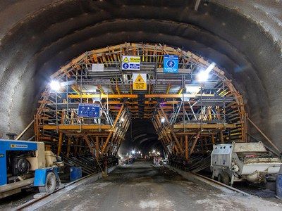 MK orga, Punon Ollacheako tunela eraikitzeko