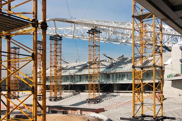 MK Zinbriaren karga ahalmena Diablos Rojosen Estadioan, Mexikon