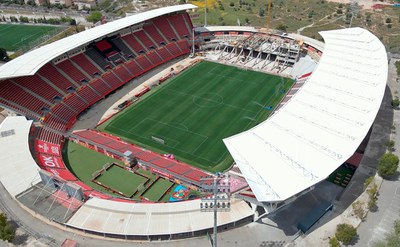 Son Moix estadioaren birmoldaketa Mallorcan