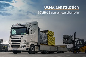 ULMA Constructionen COVID-19 Kontingentzia Plana aplikatzen ari gara