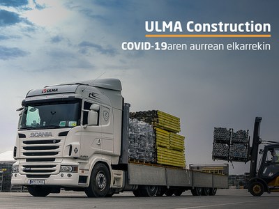 ULMA Constructionen COVID-19 Kontingentzia Plana aplikatzen ari gara