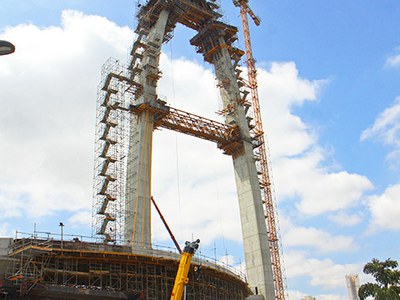 ULMA ingeniaritza Brasilgo 'Arco da Inovação' zubi enblematikoan