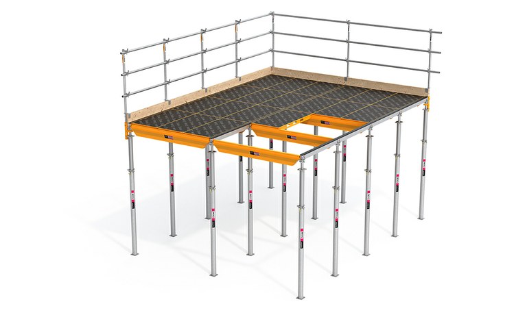 Encofrado de losa modular de aluminio CC-4