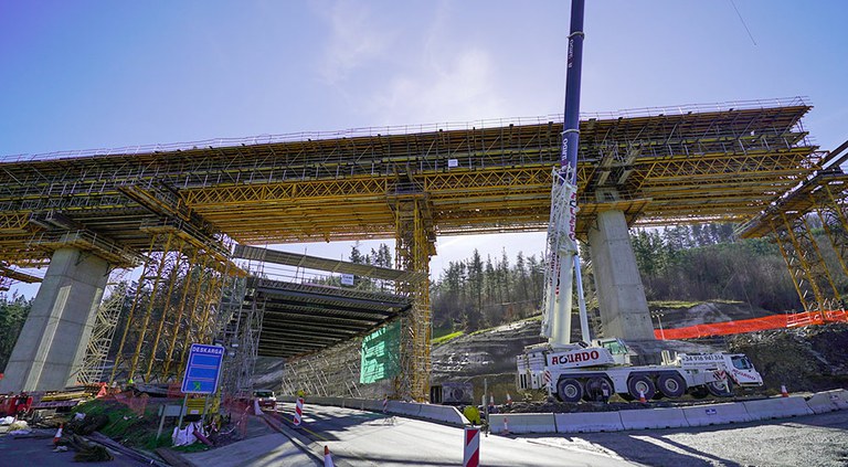 ULMAren enkofratuen izaera modularra, Antzuolako biaduktuan gakoa