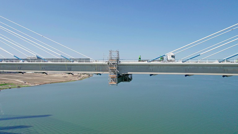 Vasco da Gama zubi tirantedunaren konponketa, Lisboa