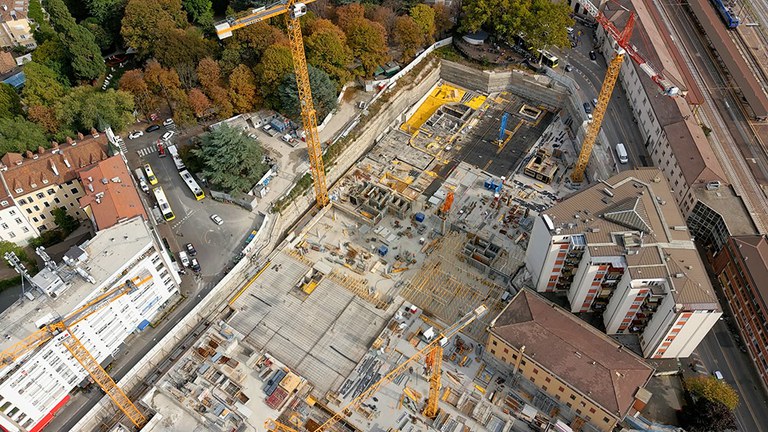 WaltherPark, funtzio anitzeko eraikina, Bolzanoko erdigune historikoan