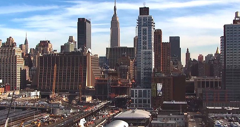 Hudson Yards dorreak, New York